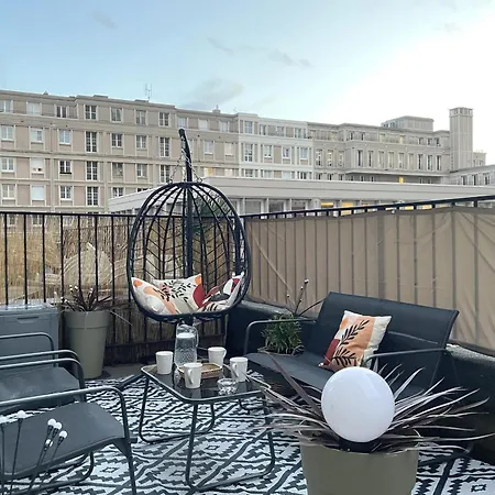 Apartment Bienvenue Au Chillou - Parking - Terrasse Le Havre